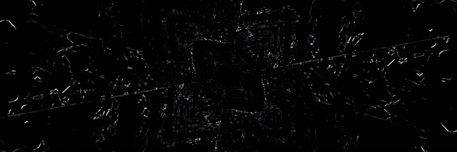 Tunnel Neon Frattale Glitch 3:1 Triplo Ampio 60fps Screensaver Vj Loop