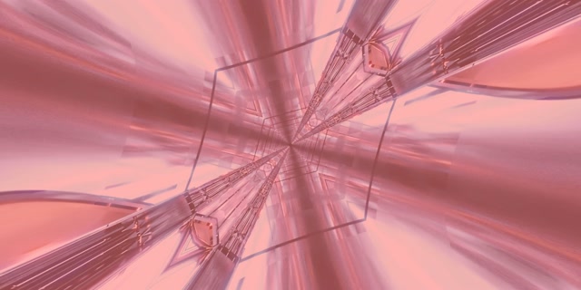 Tunnel Neon Rosa Esplosione Caleidoscopio VJ Loop 2:1 Univisium 60fps Screensaver