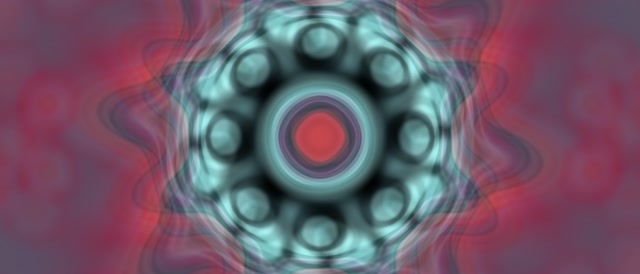 Pulsating Red Neon Tunnel Vortex 21:9 Ultrawide 60fps Screensaver Loop