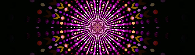 Neon Tunnel Radiant Dot Burst VJ Loop 60fps 32:9 Super Ultrawide Screensaver