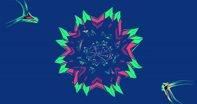 4K UHD 60fps Neon Tunnel Screensaver Windows 10 PC ლეპტოპი VJ Loop ვიზუალური კონტენტი