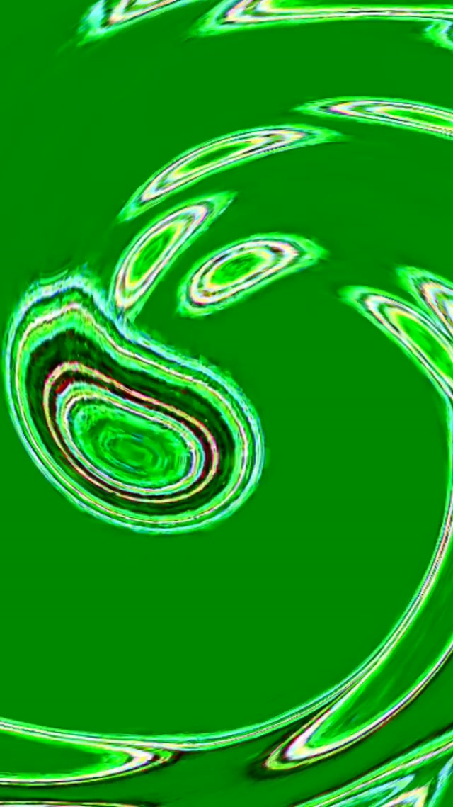 Neon Tunnel Green Swirl Vortex VJ Loop 9:16 Reels 60fps Screensaver