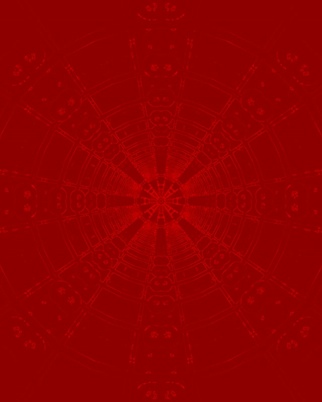 წითალი მანდალა ნეონის ტუნელი VJ Loop 4:5 Instagram 60fps Screensaver