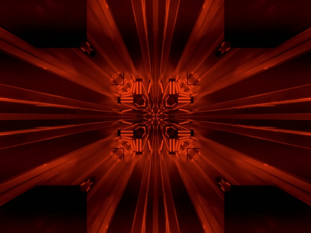 Vj loop ნეონის ტუნელი წითელი ფრაქტალური კალეიდოსკოპი აფეთქება 4:3 კლასიკური 60fps ეკრანის დაცვა