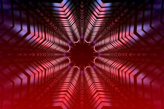 Neon Tunnel Star Vortex VJ Loop 3:2 Surface 60fps Screensaver