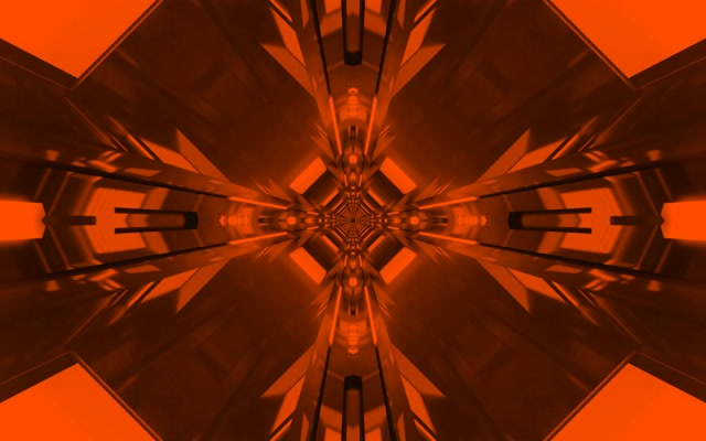 Red geometric neon tunnel 16:10 MacBook 60fps screensaver VJ loop