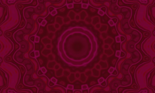 네온 터널 크림슨 만달라 소용돌이 | VJ Loop 5:3 와이드 60fps 화면보호기