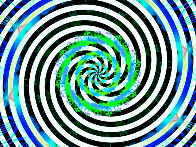 Spiraling Neon Tunnel VJ Loop 4:3 Classic 60fps Screensaver Motion