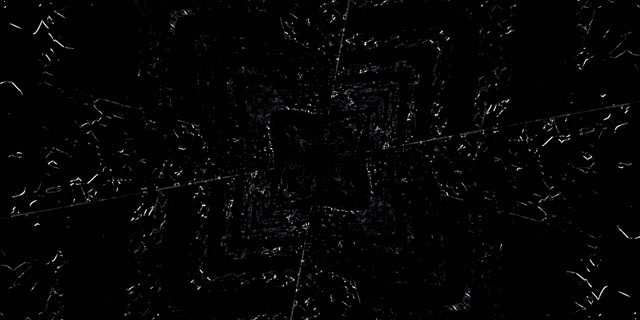 네온 터널 글리치 스크래치 VJ Loop 2:1 Univisium 60fps 화면보호기