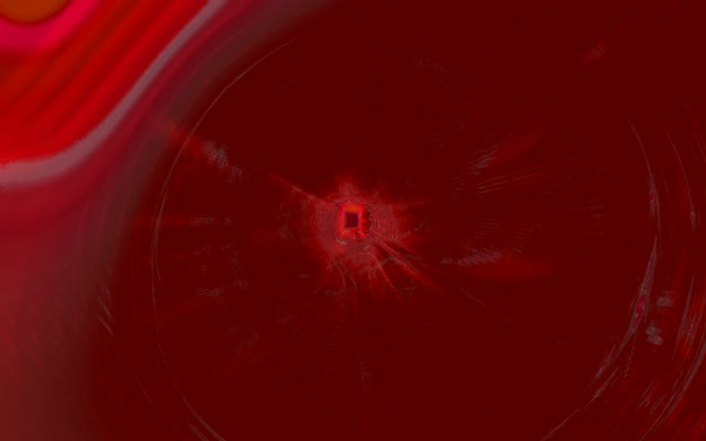 Red Pulsating Neon Tunnel 16:10 MacBook 60fps VJ Loop Screensaver