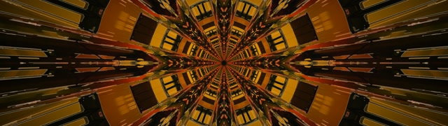 Neon Tunnel Kaleidoscope Burst 32:9 Super Ultrawide 60fps Screensaver Vj Loop