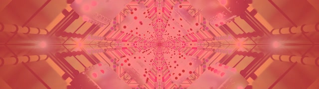 Neoninė tunelio rožinė deimantas kaleidoskopas VJ Loop 32:9 super ultraplatus 60fps ekrano užsauga