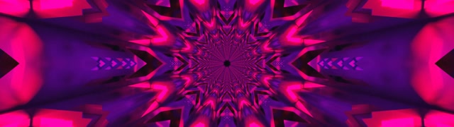 Neon Tunelis Fraktalų Kaleidoskopo Sprogimas 32:9 Super Ultrawide 60fps Ekrano užsklanda VJ Loop