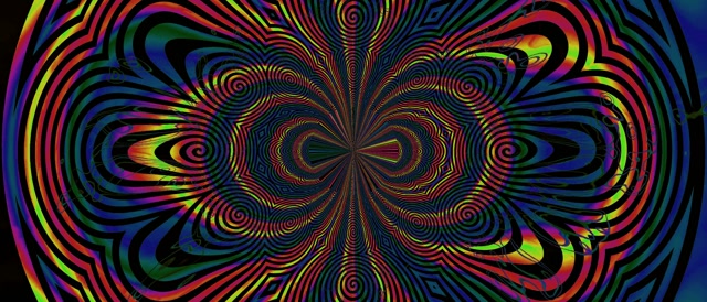 Neoninis Tunelis Spiralės Kaleidoskopas VJ Loop 21:9 Ultrawide 60fps Ekrano užsklanda