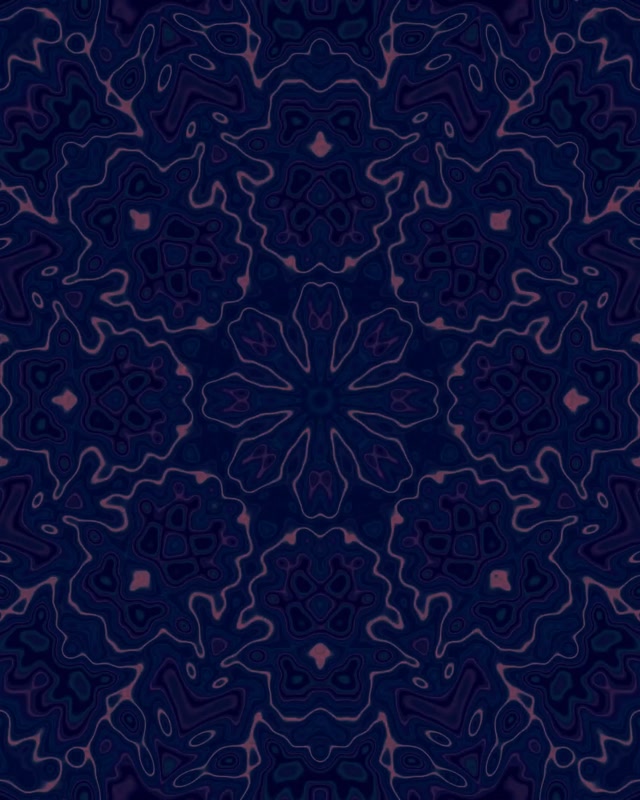 Neon Tunelis Mandala Žydėjimas VJ Loop 4:5 Instagram 60fps Ekrano Užsklanda