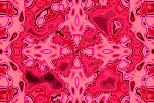 Neon Tunelis Rožinis Kaleidoskopas VJLoops 3:2 Surface 60fps Ekrano Užsklanda