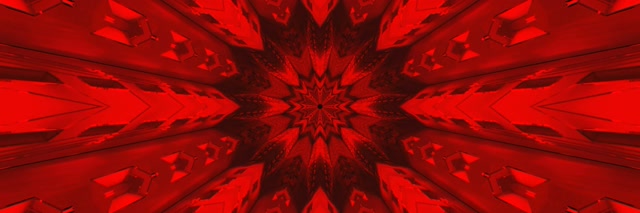 Raudonas Neon Tunelis Žvaigždės Sprogimas Ekrano Užsklanda 3:1 Triple Wide 60fps VJ Loop