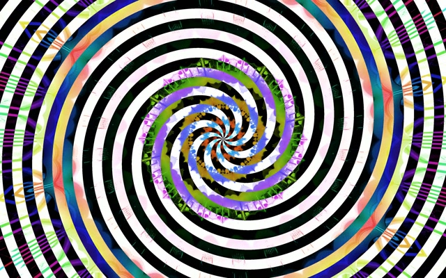 Neon Tunnel Spiraling Vortex 16:10 MacBook 60fps Screensaver VJ Loop