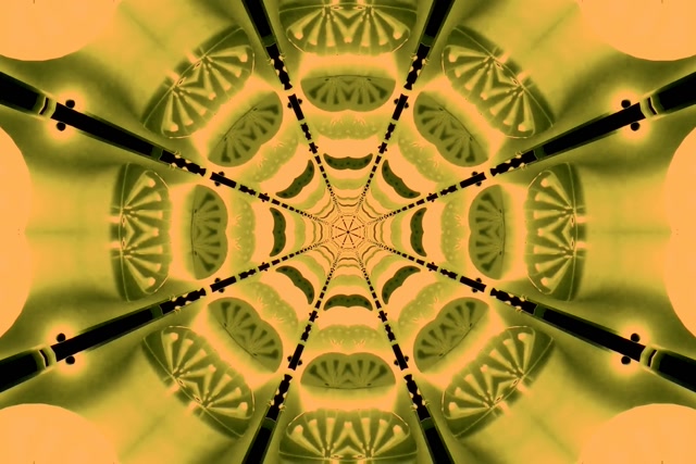 Neon tunelis kaleidoskopo žvaigždės sprogimas VJ ciklas 3:2 Surface 60fps ekrano užsklanda