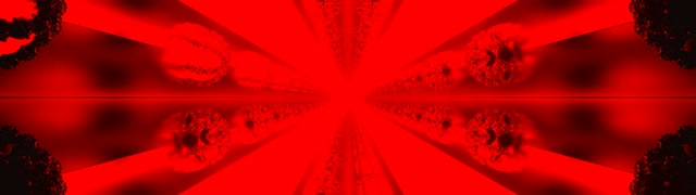 Fraktalo Mandelbrot Neon Tunelis VJLoops 32:9 Super Ultrawide 60fps Ekrano užsklanda