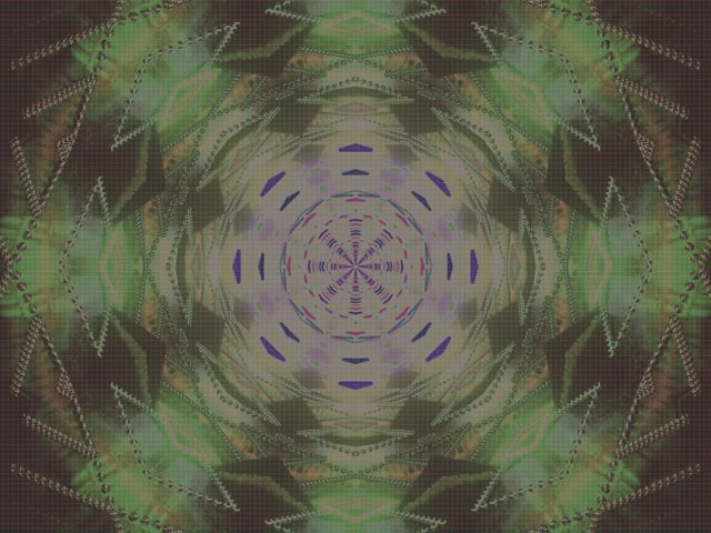 Neon Tunelis Mandala VJLoops 4:3 Klasisks 60fps Ekrānsaudzētājs