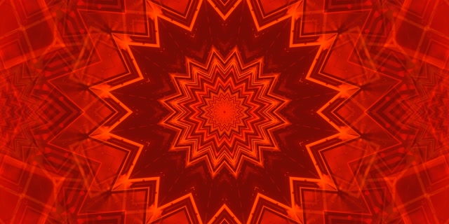 Vj loop Red Star Burst Neon Tunnel 2:1 Univisium 60fps Screensaver