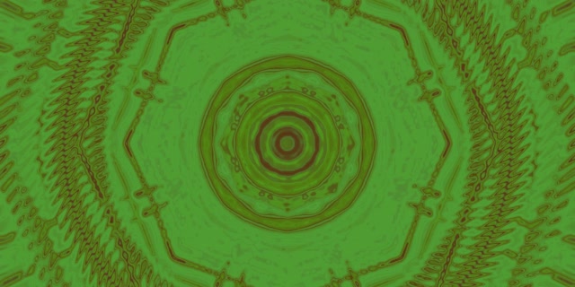 Neon Tunnel Green Octagon Vortex Vj Loop 2:1 Univisium 60fps Screensaver