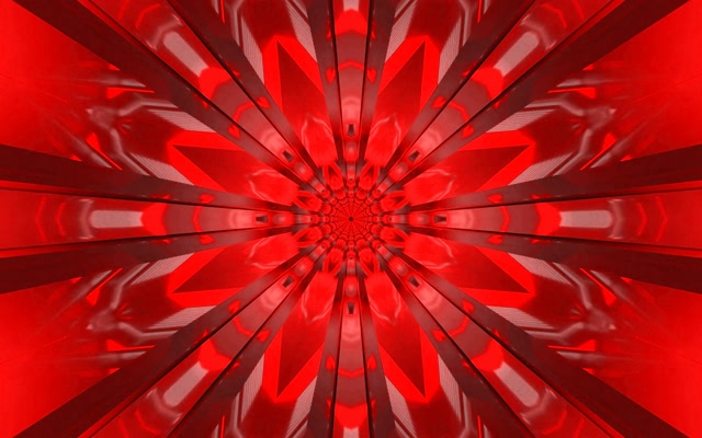 Sarkana Neona Tuneļa Kaleidoskopa Sprādziens VJ Loop 16:10 MacBook 60fps Ekrānsaudzētājs