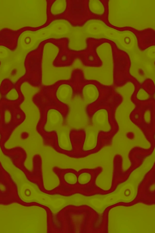 Neona Tuneļa Zaļš Kaleidoskops VJLoops 2:3 Photo Portrait 60fps Ekrānsaudzētājs