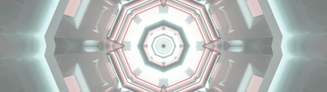 Neona Tunelis Astoņstūra Virpulis VJ Loop 60fps 32:9 Super Ultrawide Ekrānsaudzētājs