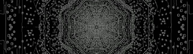 Tumšs Neona Tunelis Ekrānsaudzētājs 32:9 Super Ultrawide 60fps VJ Loop PC Laptop