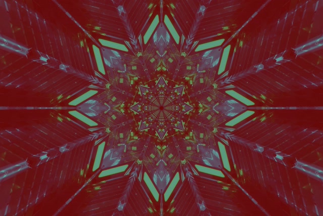 Neona Tunelis Kaleidoskopa Zvaigznes Sprādziens VJ Loop 3:2 Surface 60fps Ekrānsaudzētājs