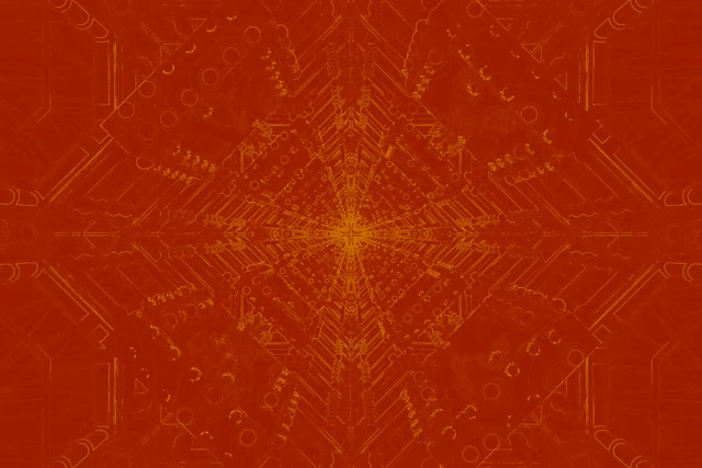 Neona Tunelis 3:2 Surface 60fps Ekrānsaudzētājs VJLoops – Sarkana Zelta Kaleidoskopa Dimanta Uzliesmojums