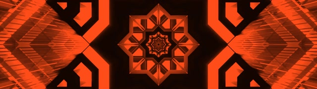 Neona Tunelis Sarkanā Kaleidoskopa Zvaigzne Vj Loop 32:9 Super Ultrawide 60fps Ekrānsaudzētājs