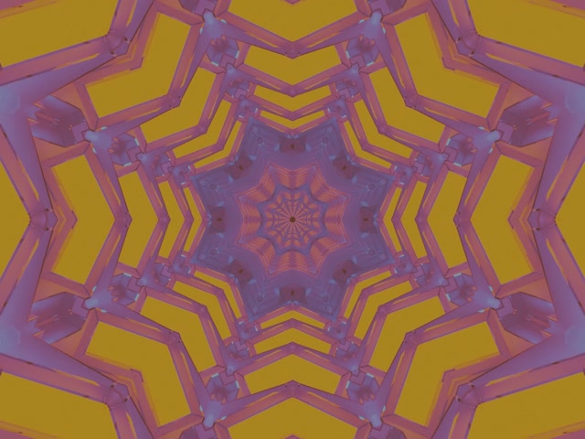 Neona Tuneļa Zvaigžņu Kaleidoskops 4:3 Classic 60fps Ekrānsaudzētājs VJ Loop