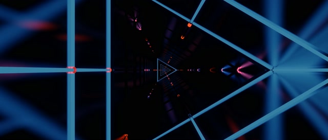 32:9 Ultrawide | 60fps Neon Tunnel Screensaver - Pulsating Pink Diamond Vortex VJ Loop