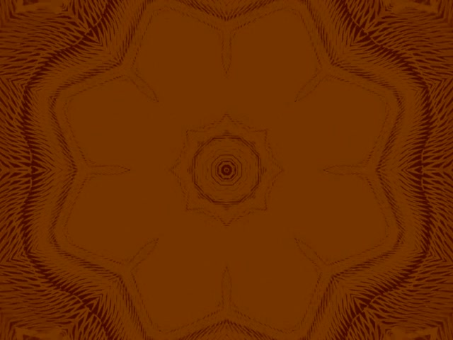 Neon Tunnel Brown Mandala Oval Vj Loop 4:3 Classic 60fps Screensaver