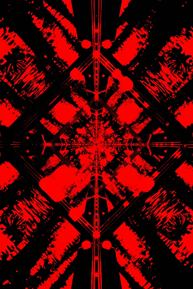 Црвен Црн Неон Тунел Screensaver 60fps 2:3 Photo Portrait VJ Loop PC