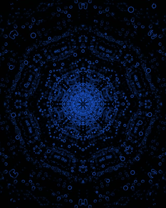 VJ Loop Магента Осмоаголник Неон Тунел 60fps Screensaver 4:5 Instagram