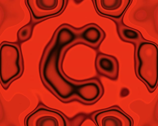 Neon Tunnel Red Hexagon Vortex Vj Loop 5:4 industrial 60fps screensaver