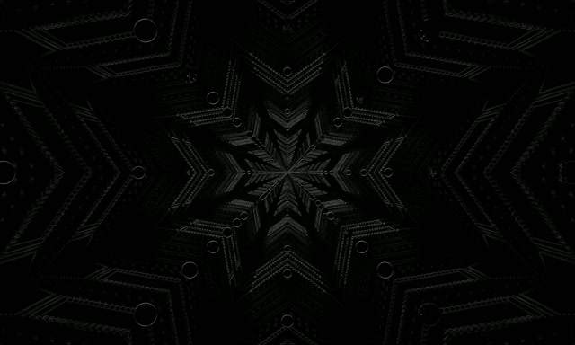 Terowong Neon Dark Fractal Star 5:3 wide 60fps Screensaver Vj loop