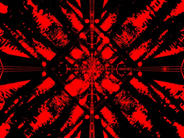 Terowong Neon Merah Hitam Screensaver 4:3 Classic 60fps VJ Loop PC Laptop