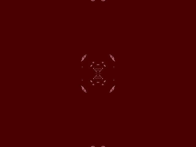 Terowong Neon Kaleidoskop Merah Gelap VJ Loop 4:3 Classic 60fps Screensaver