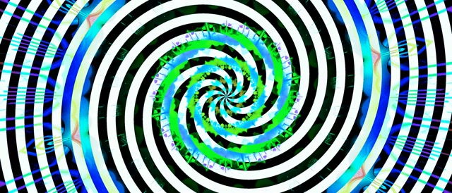 Spiraling Neon Tunnel Vortex | 21:9 Ultrawide 60fps Screensaver Loop