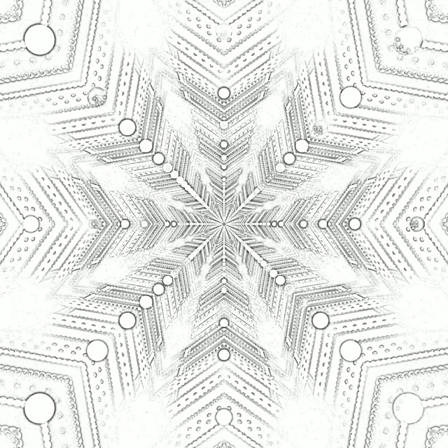 Terowong Neon Kepingan Salji Screensaver 1:1 Square 60fps VJ Loop