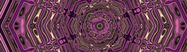 Vj loop Terowong Neon Ungu Fraktal Kaleidoskop 32:9 Super Ultralebar 60fps Penyelamat Skrin