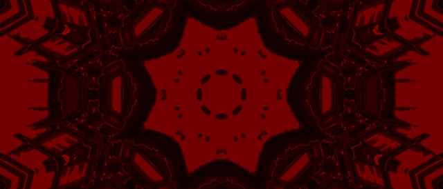 Terowong Neon Merah Heksagon Orbit VJ Loop 21:9 Ultrawide 60fps Screensaver