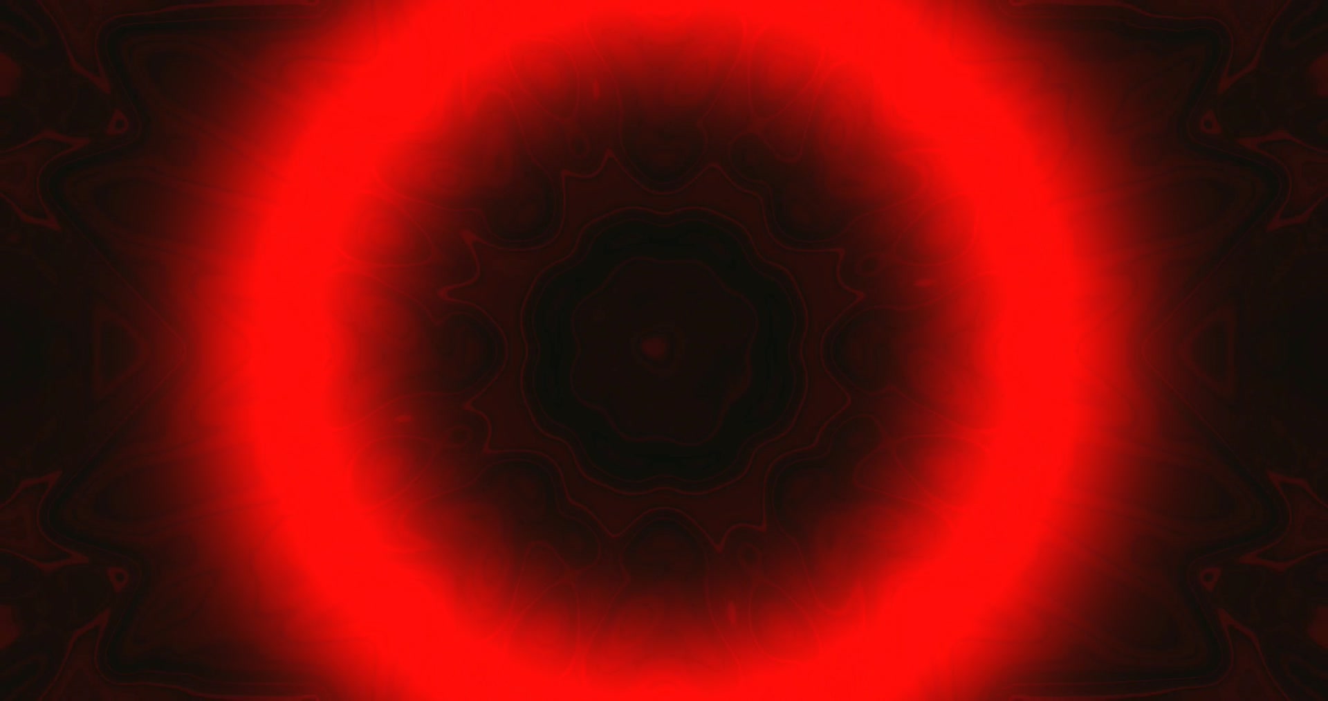 Rood Neon Tunnel Schermbeveiliging 4K UHD 60fps VJLoops PC Laptop