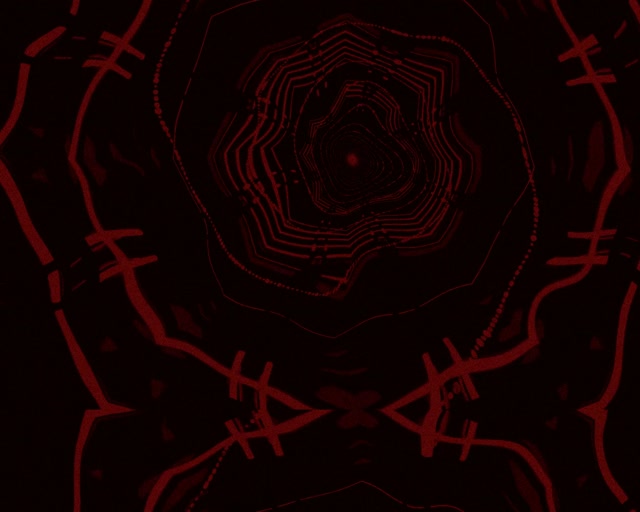 Red Neon Tunnel Vj Loop 5:4 industrial 60fps Screensaver Dark Circuit