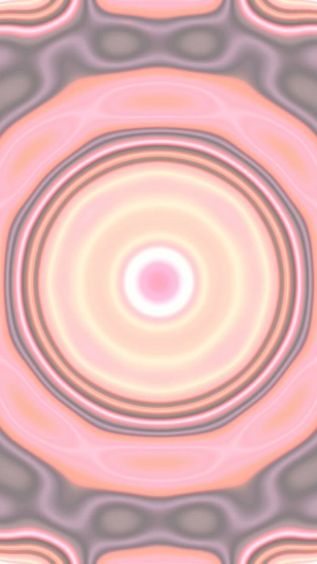 Neon Tunnel Pulserende Perzik Roze Ringen 9:16 Reels 60fps Schermbeveiliging VJLoops